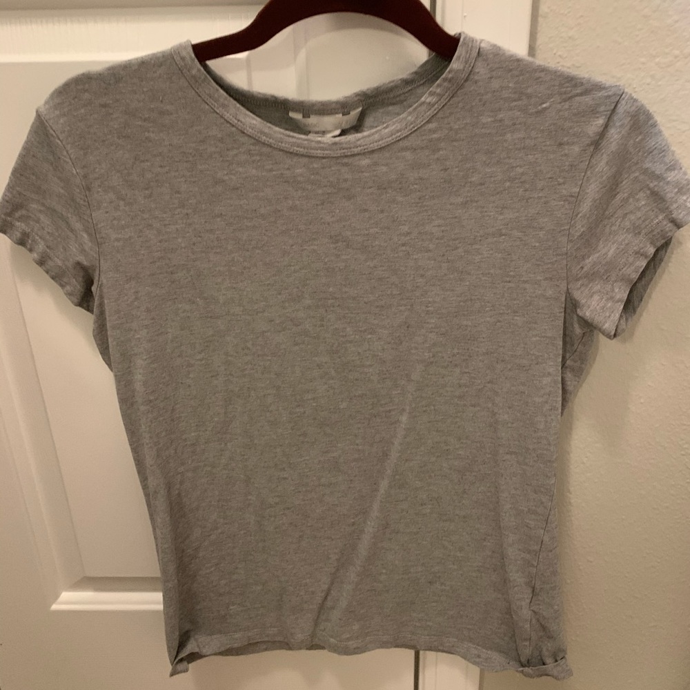 H&M Basic Gray Tee
